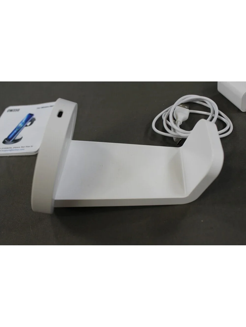 CW350 3-in-1 Wireless Charging Stand Dock White Mac iPhone